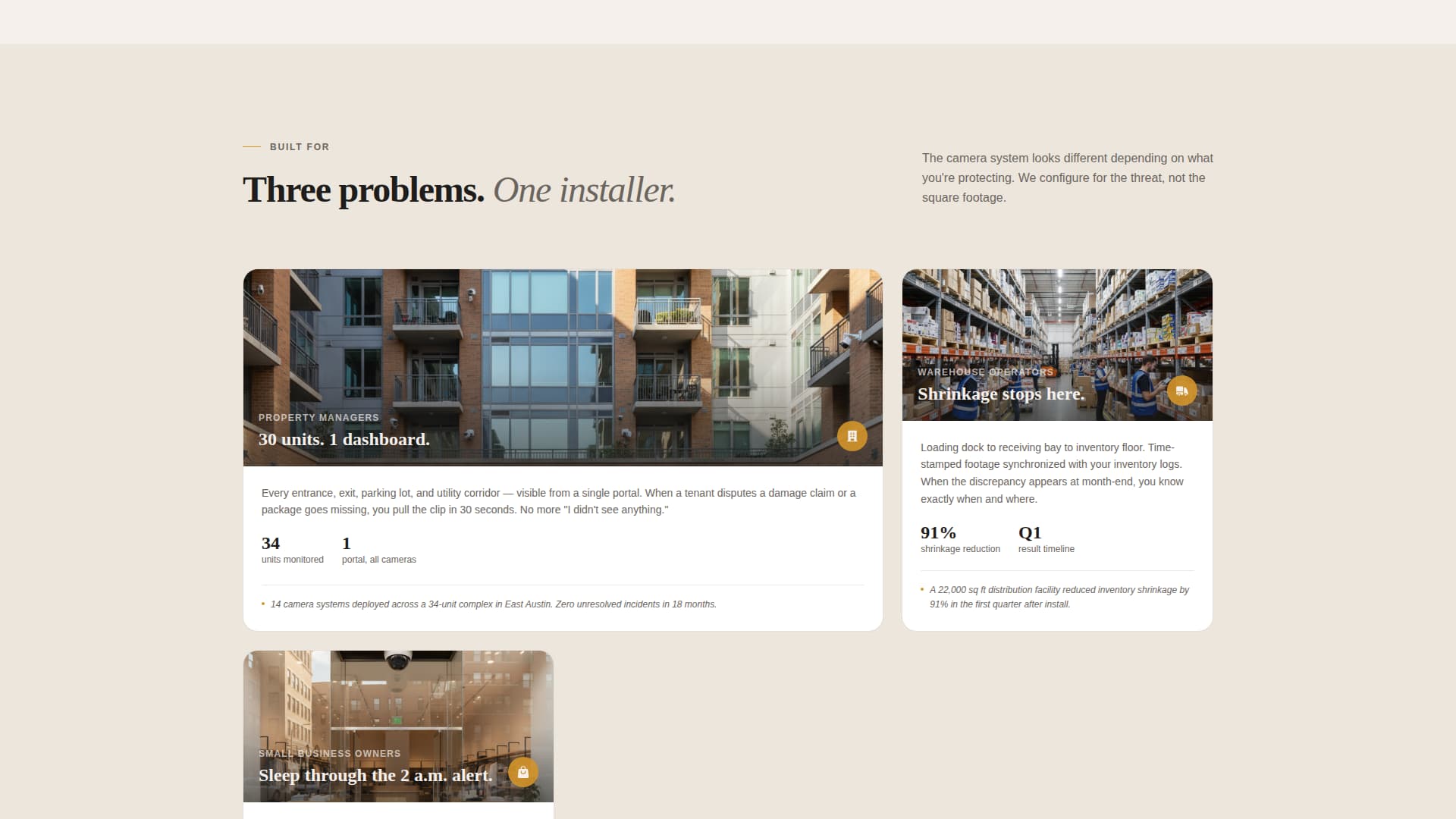 Vigil - Ironclad Security Landing Page Template