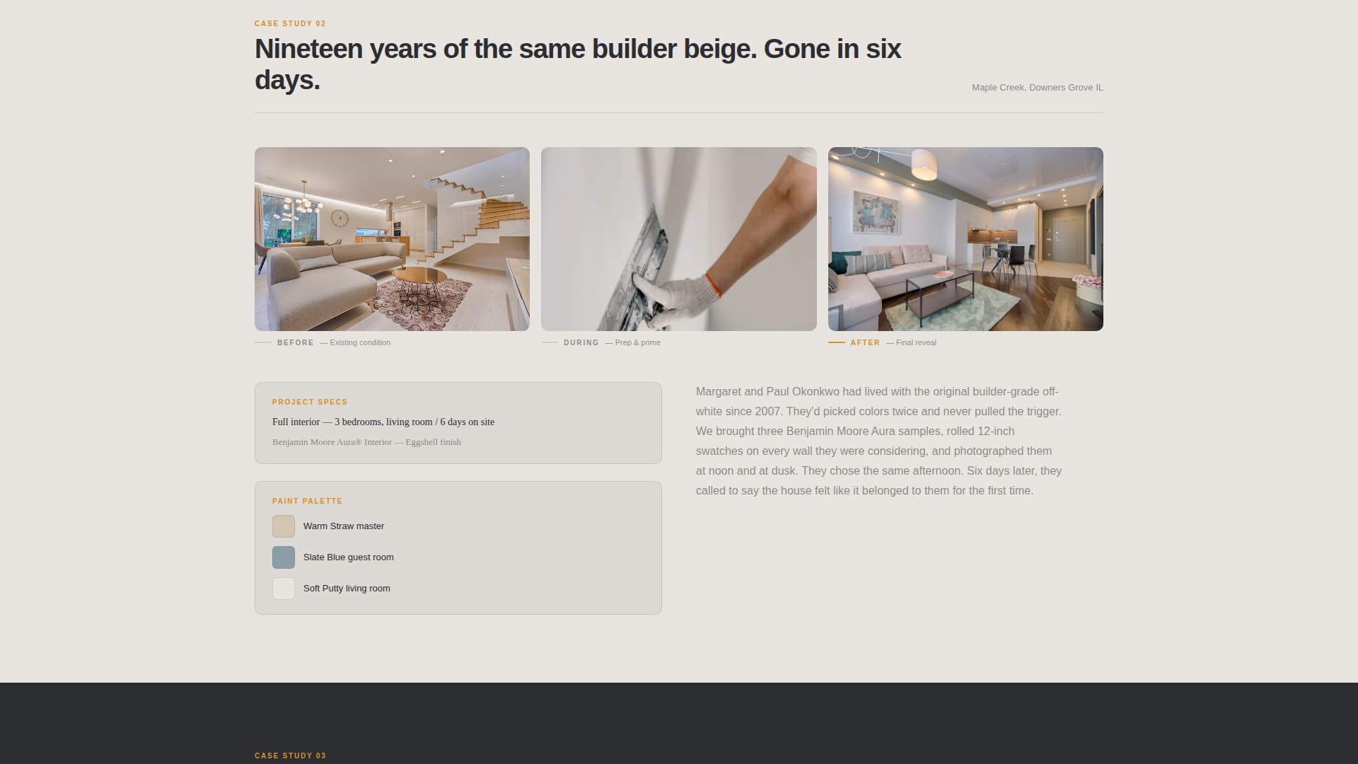 Coat - Precision Painting Landing Page Template