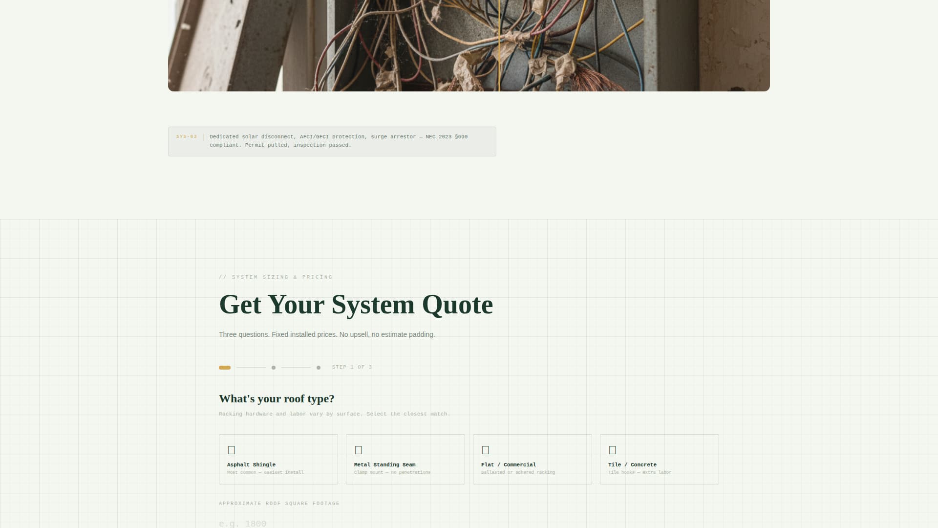 Volt - Trusted Solar Electrician Landing Page Template
