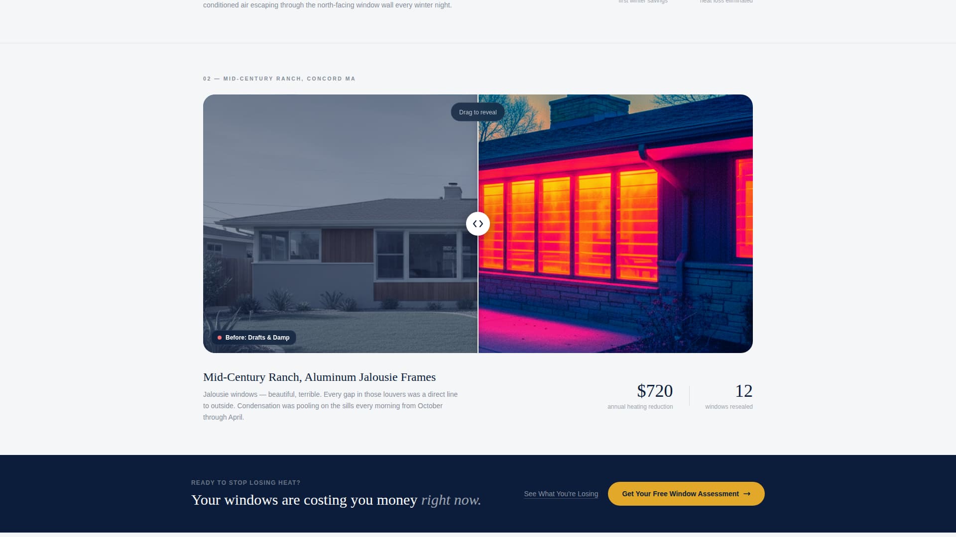 Pane - Precision Stormwindow Landing Page Template