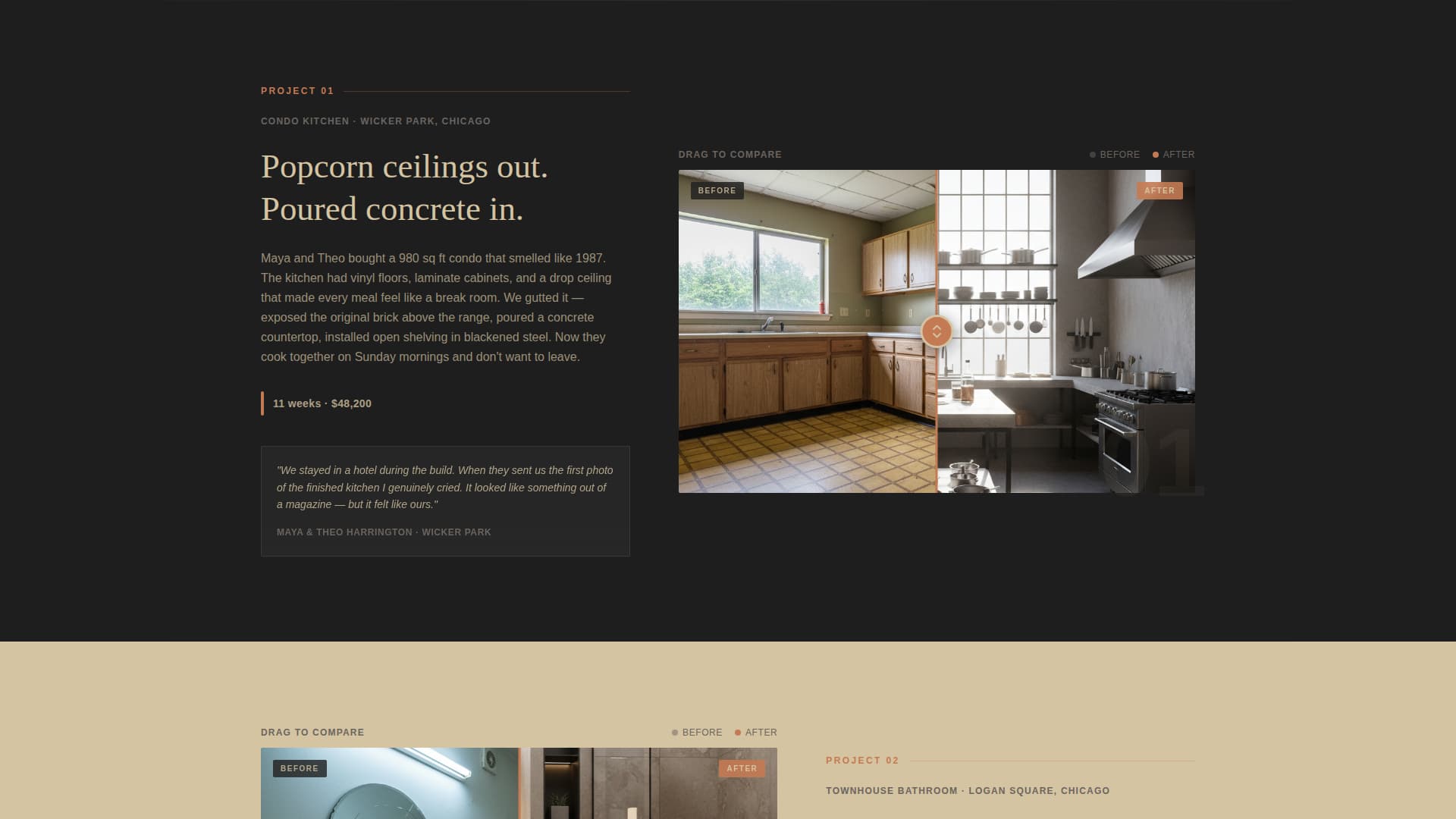 Dwelling - Bold Condo Landing Page Template