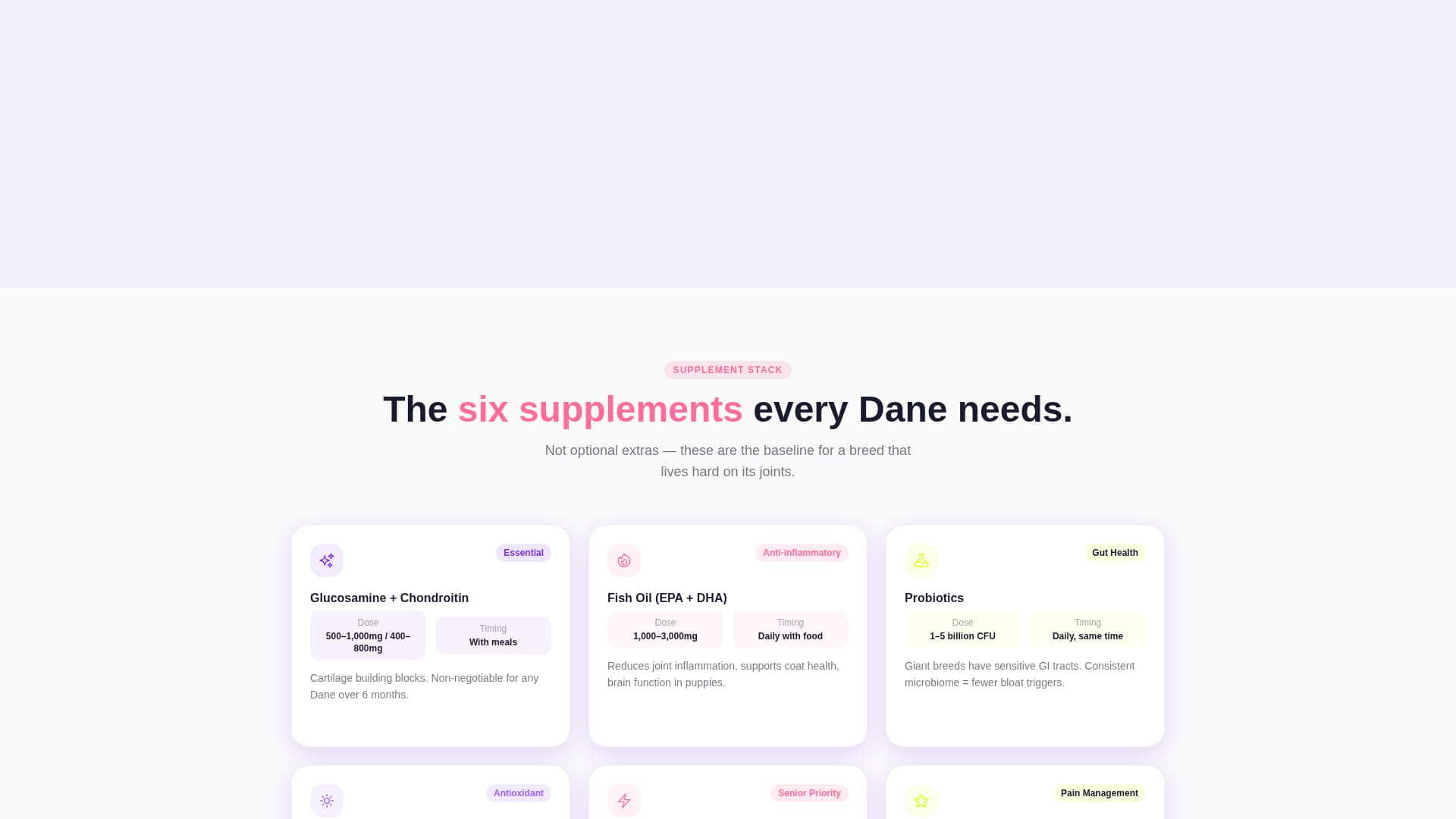 Great - Modern Dane Landing Page Template