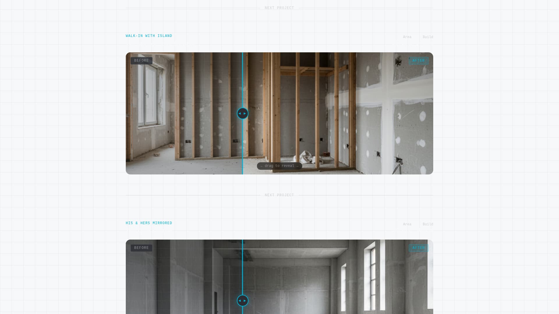 Wardrobe - Precision Closet Landing Page Template