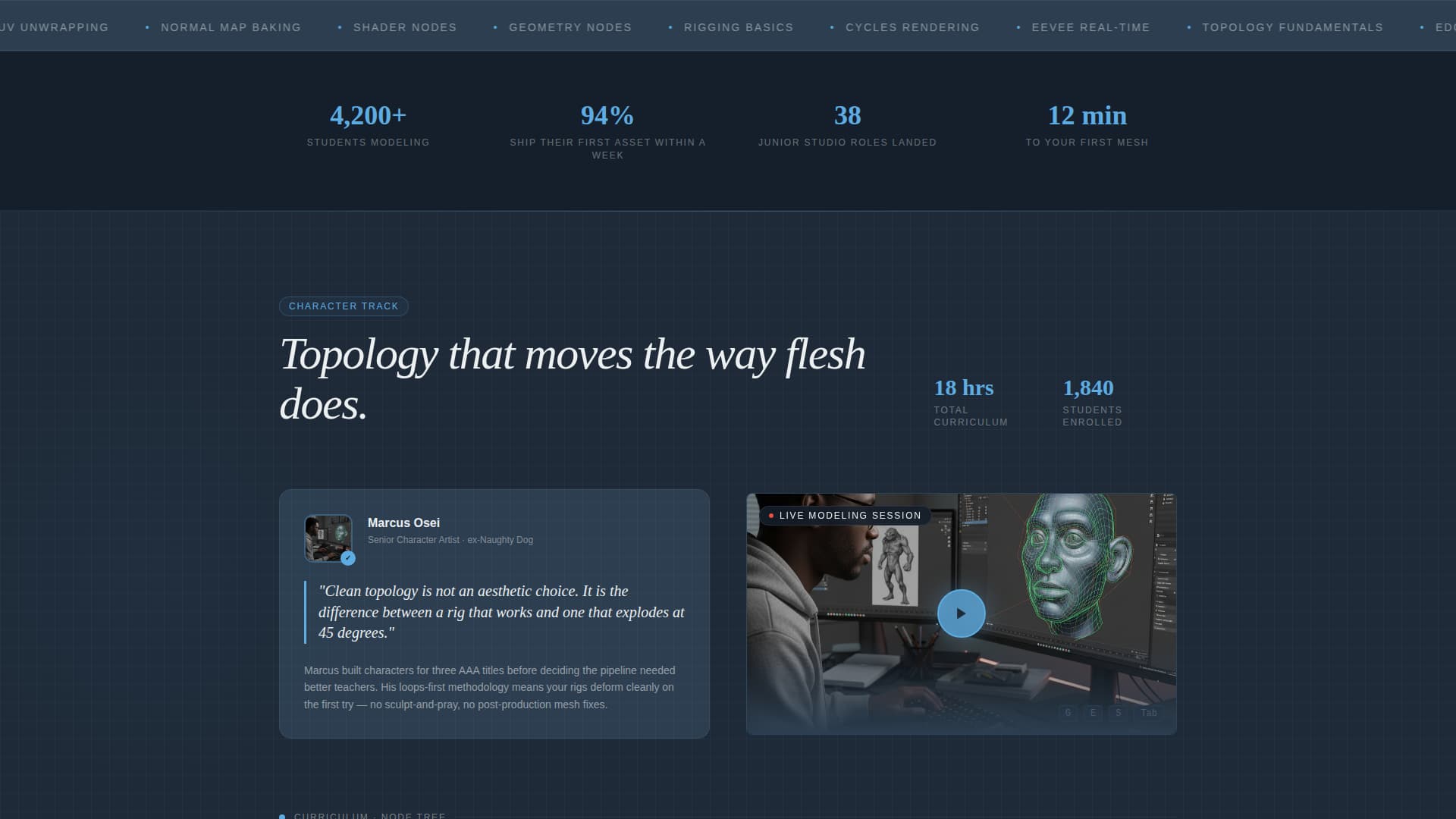 Polygonpath - Masterful 3D Modeling Landing Page Template