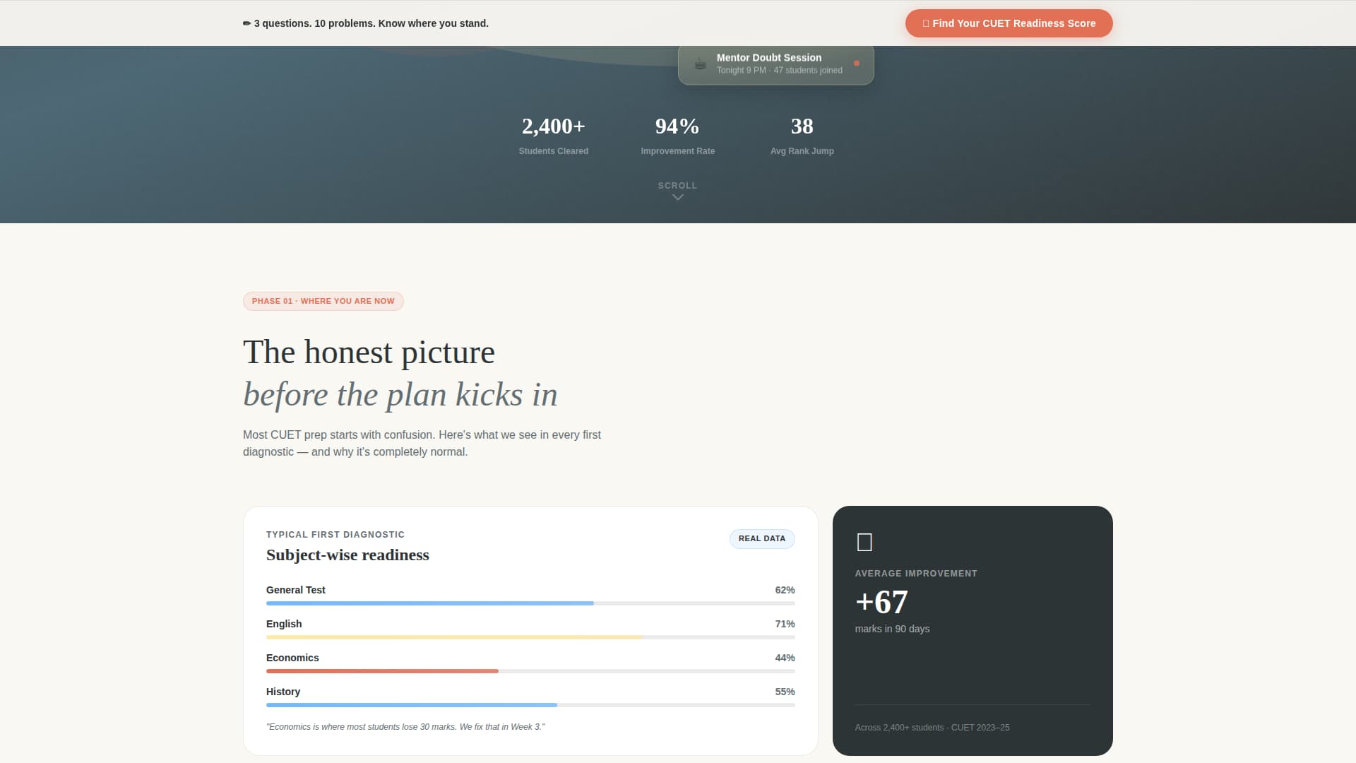 Prep - Inspiring Coaching Landing Page Template