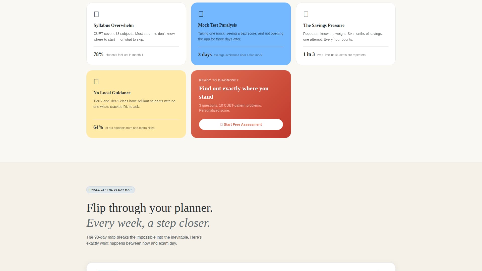Prep - Inspiring Coaching Landing Page Template