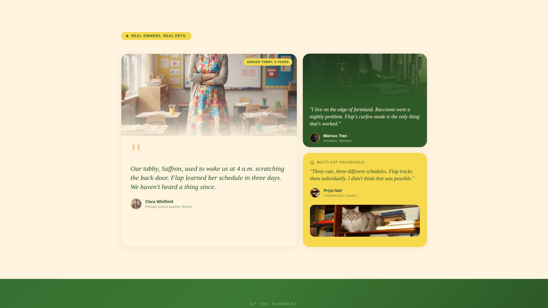Flap - Smart Petdoor Landing Page Template