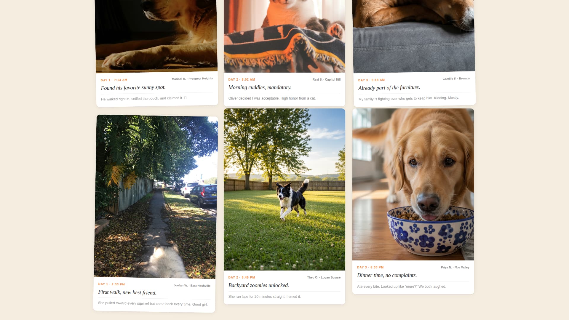 Hearth - Trusted Petsitting Landing Page Template