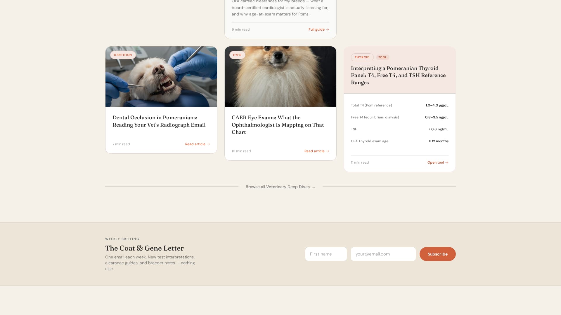 Pom - Trusted Genetics Landing Page Template