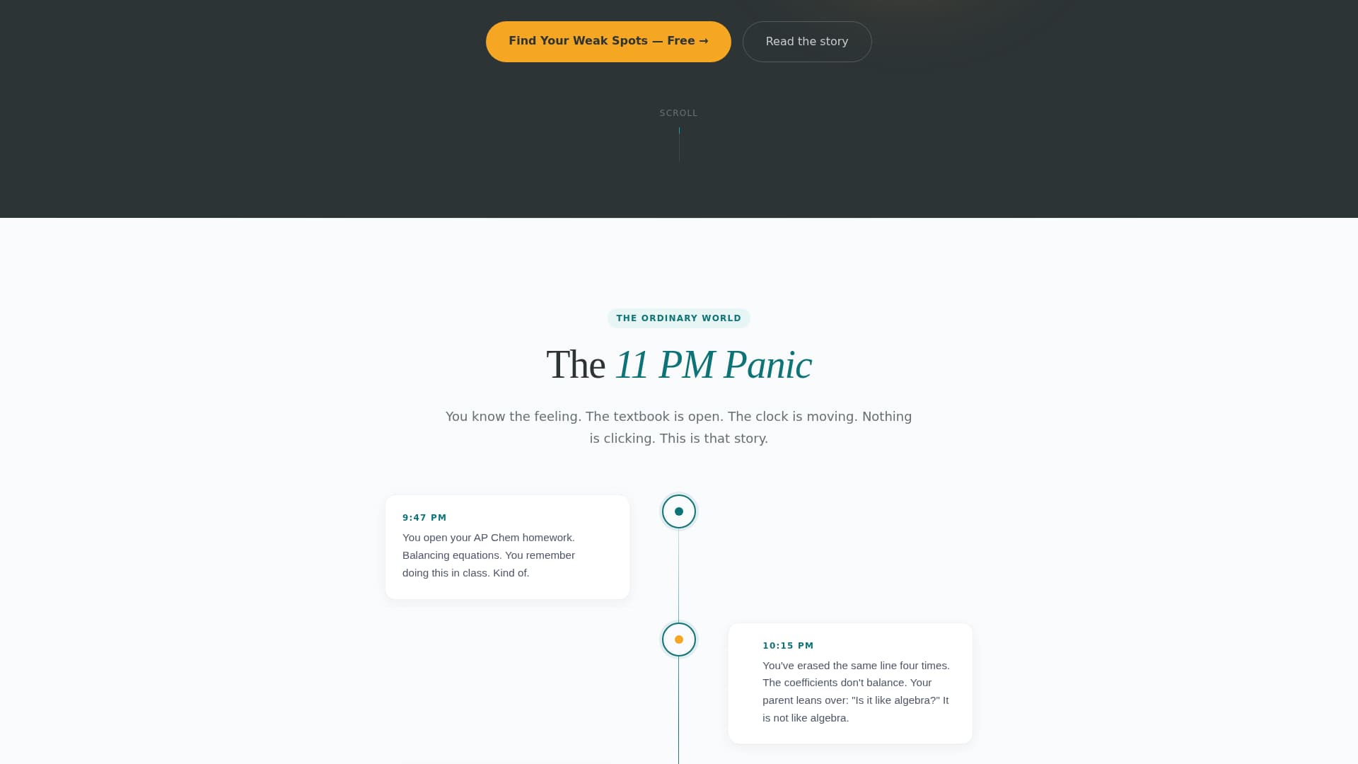 Catalyst - Transformative Chemistry Landing Page Template
