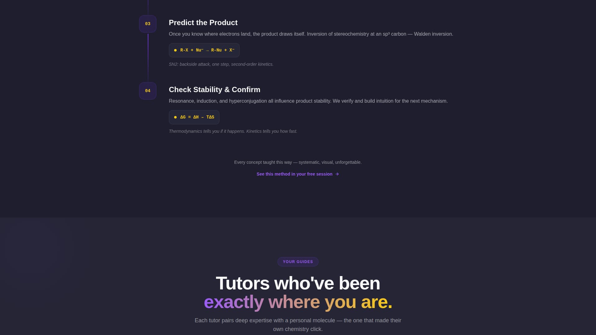 Catalyst - Precision Chemistry Landing Page Template
