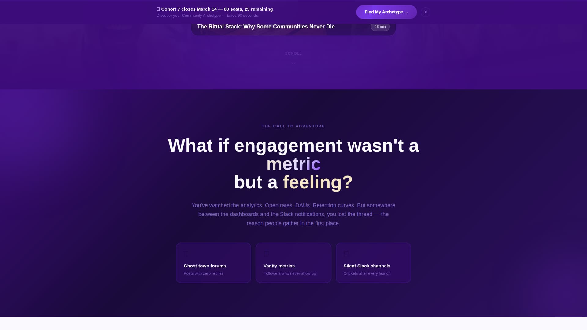 Hearth - Transformative Communitybuilding Landing Page Template