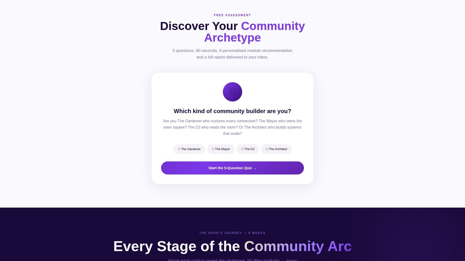 Hearth - Transformative Communitybuilding Landing Page Template