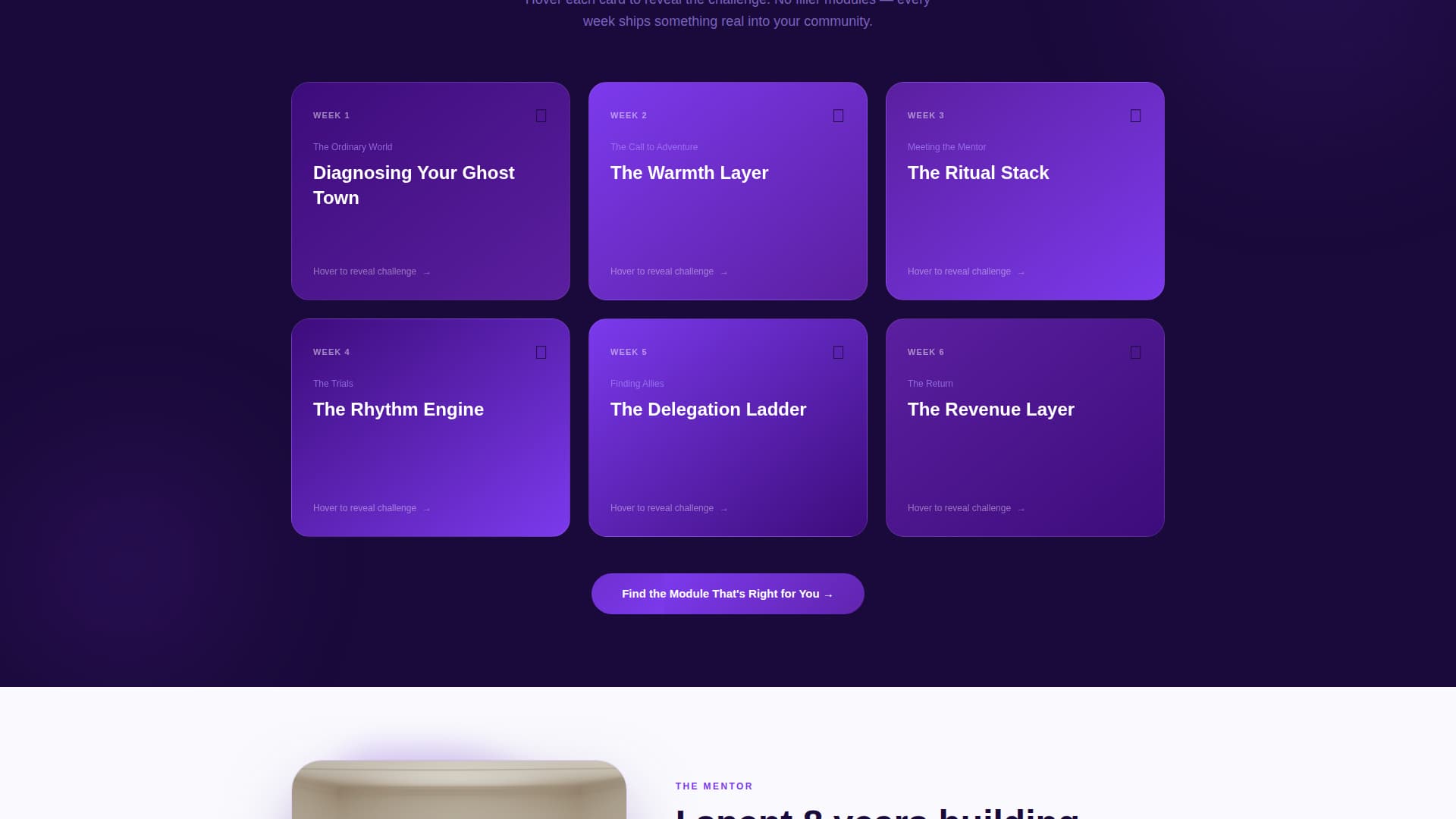Hearth - Transformative Communitybuilding Landing Page Template