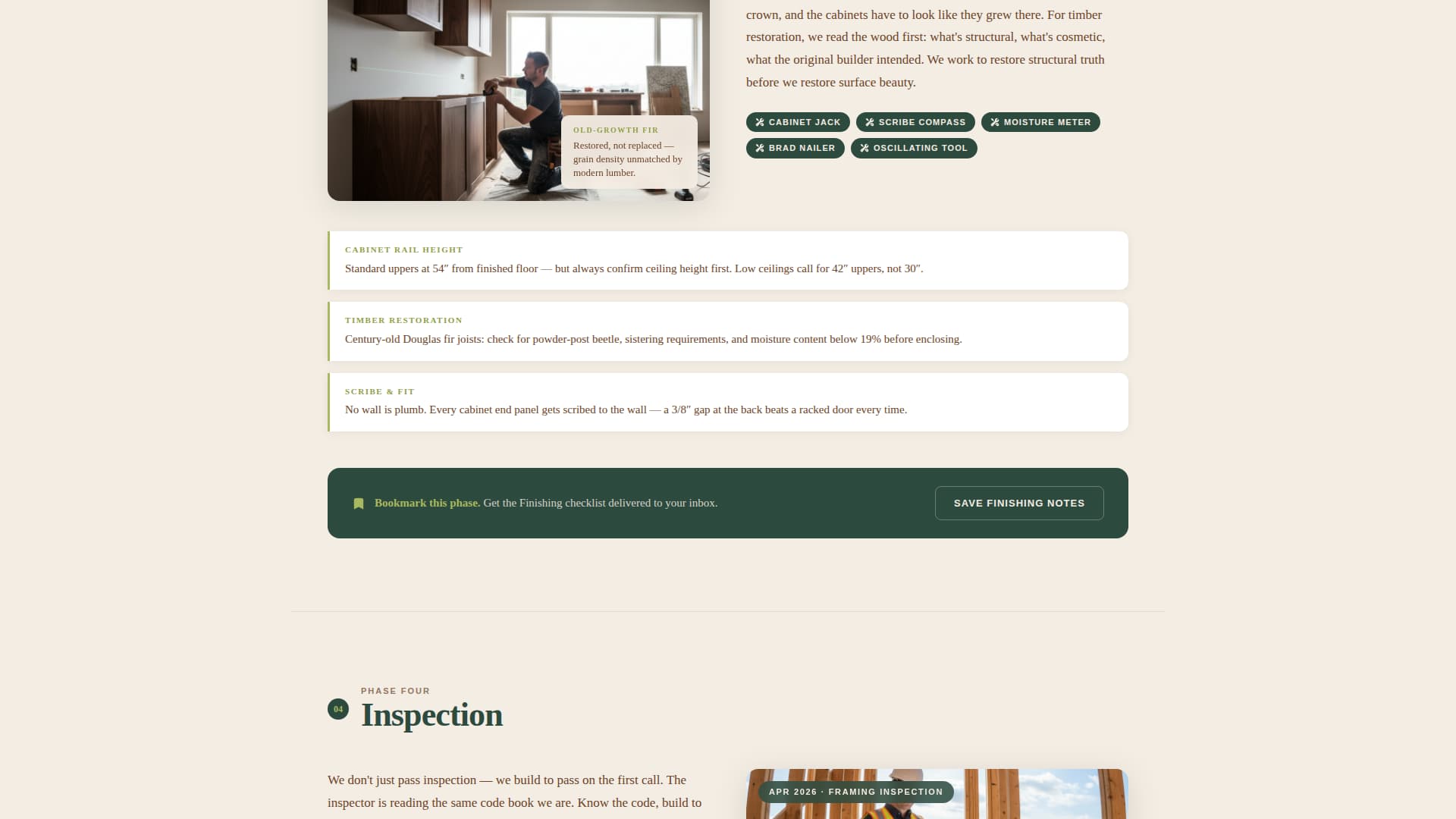 Joinery - Trusted Carpentry Landing Page Template