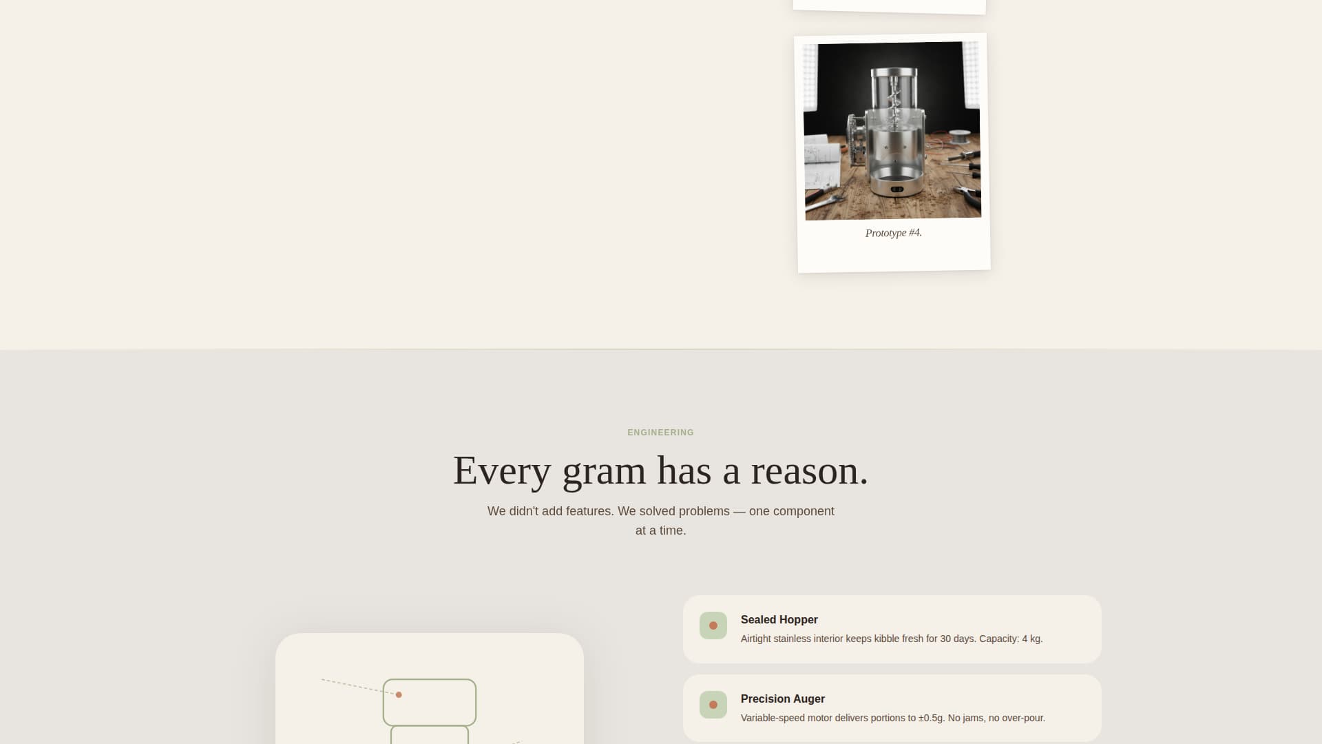Kibble - Trusted Smartfeeder Landing Page Template