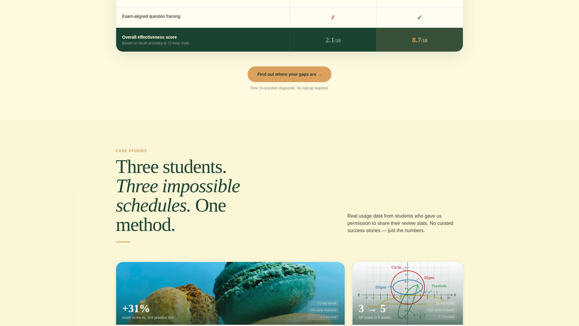 Econ - Adaptive Flashcard Landing Page Template