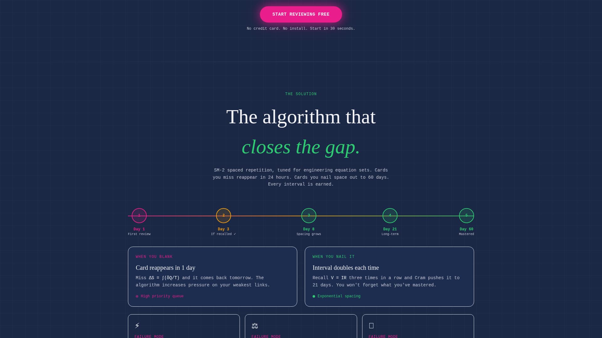 Cram - Powerful Engineering Landing Page Template