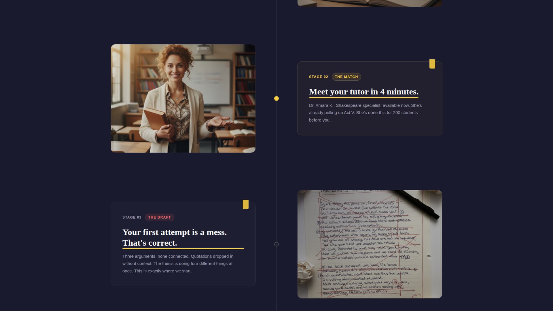 Folio - Brilliant Literature Landing Page Template