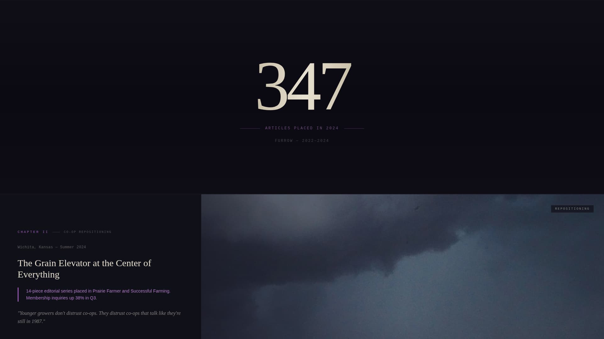 Furrow - Compelling Agriculture Landing Page Template