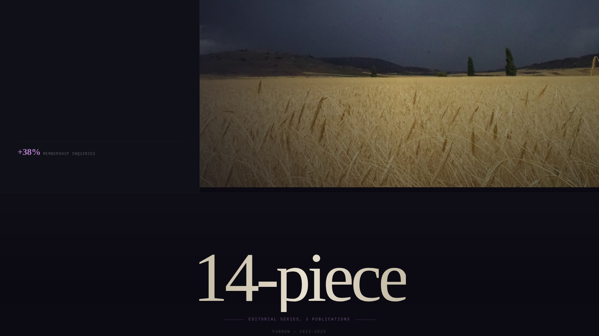 Furrow - Compelling Agriculture Landing Page Template