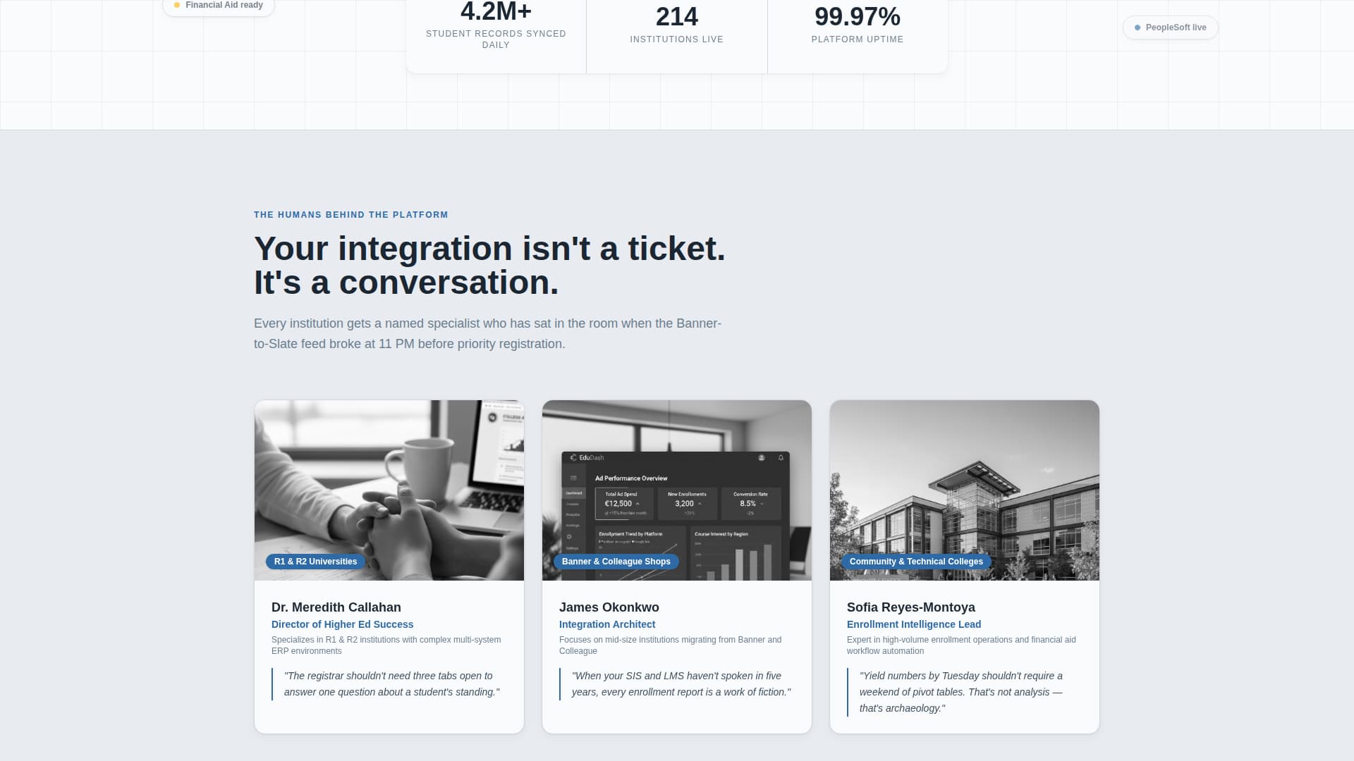 Provost - Unified Edtech Landing Page Template