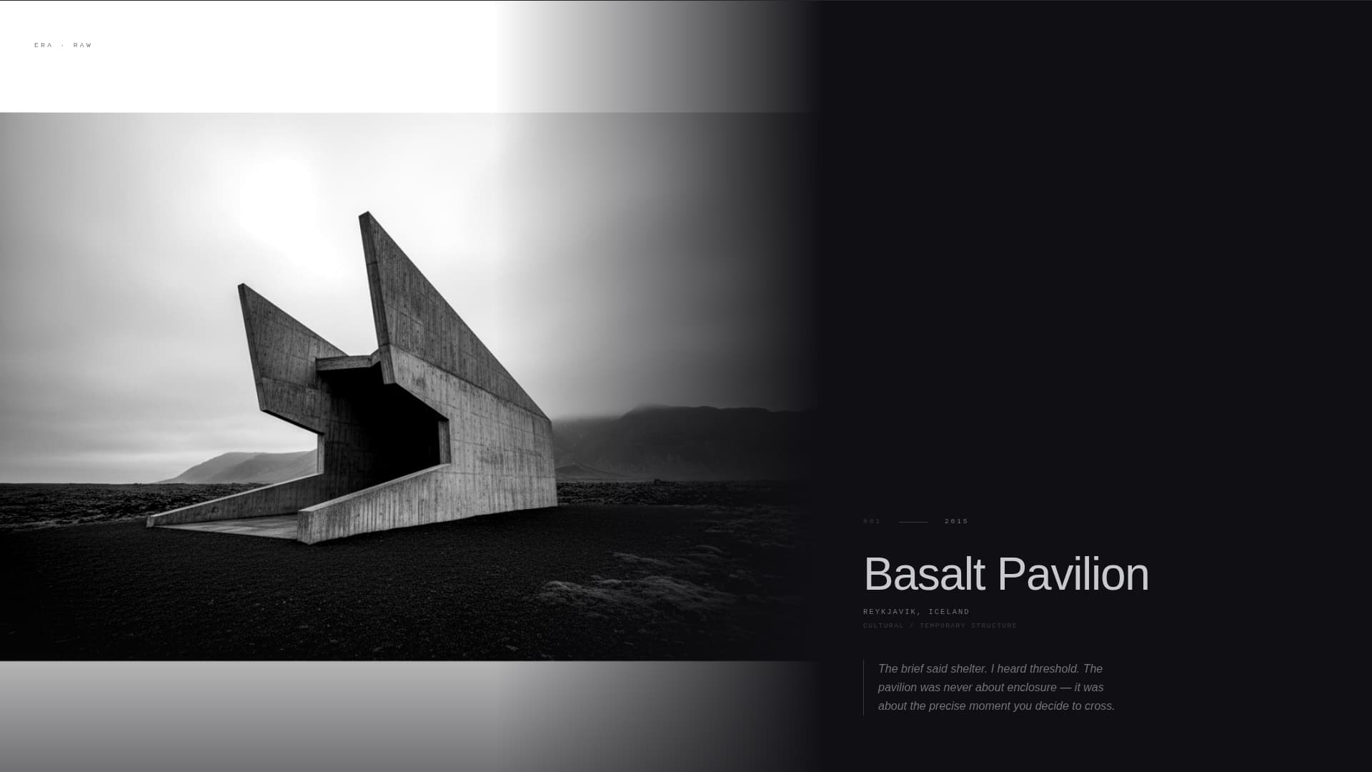 Archform - Visionary Architect Landing Page Template