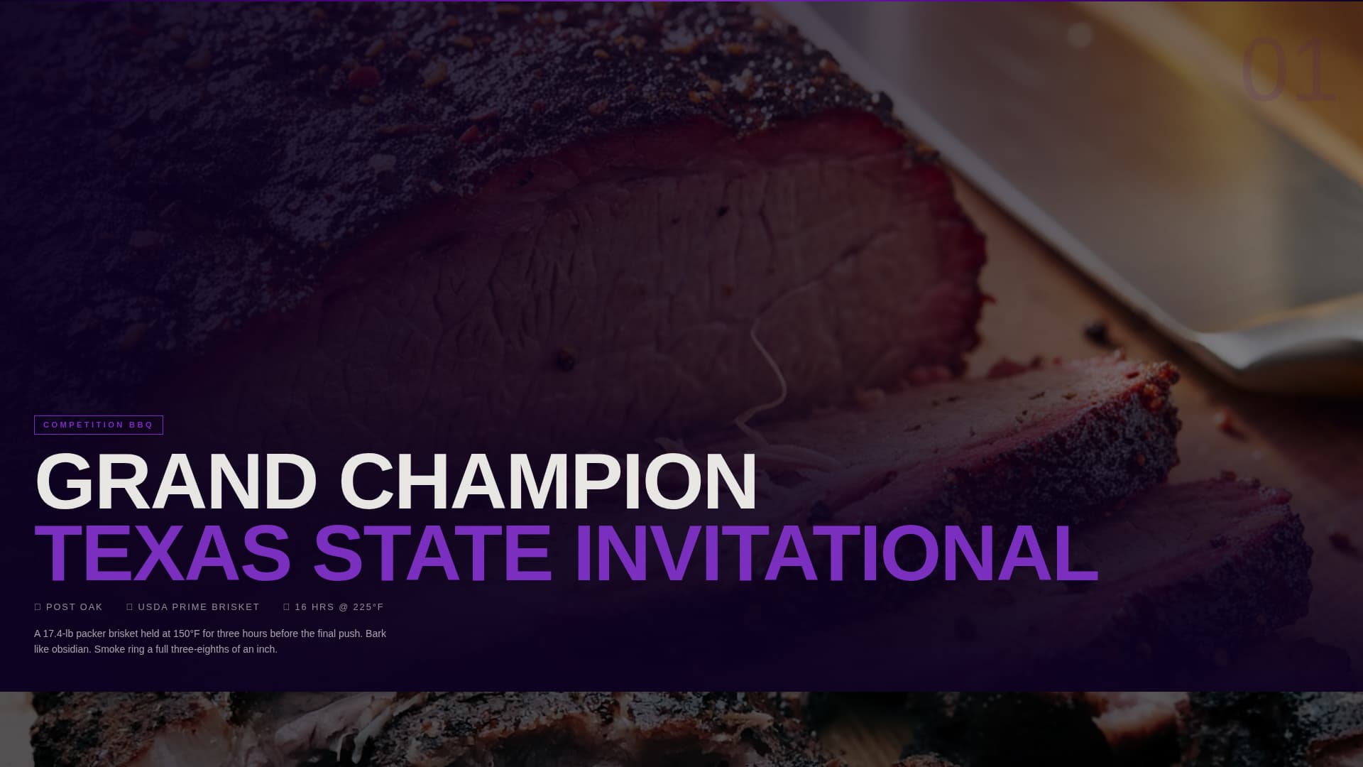 Smoke - Bold Pitmaster Landing Page Template