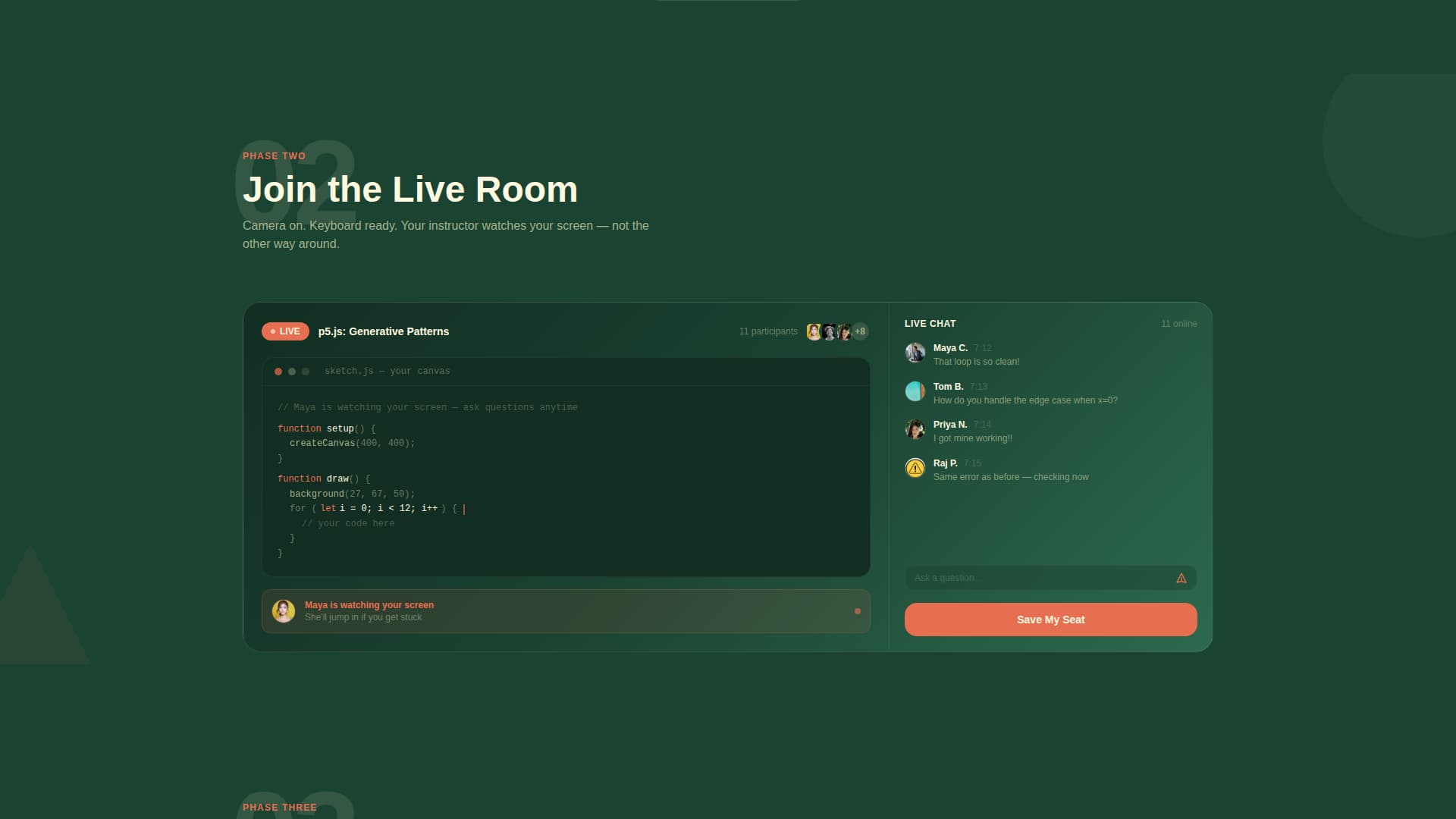 Workshop - Handson Learning Landing Page Template