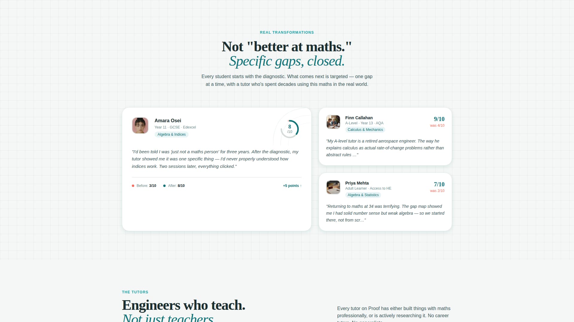 Mathematics Education Reviews Website Template