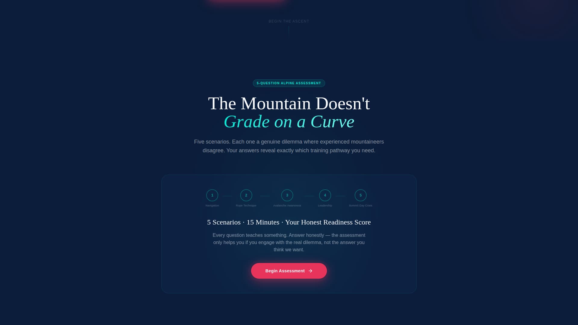 Outdoor & Adventure Education Professional Website Template