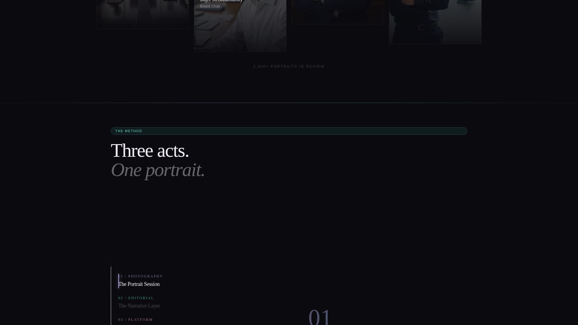 Convene - Prestigious Boardmember Landing Page Template