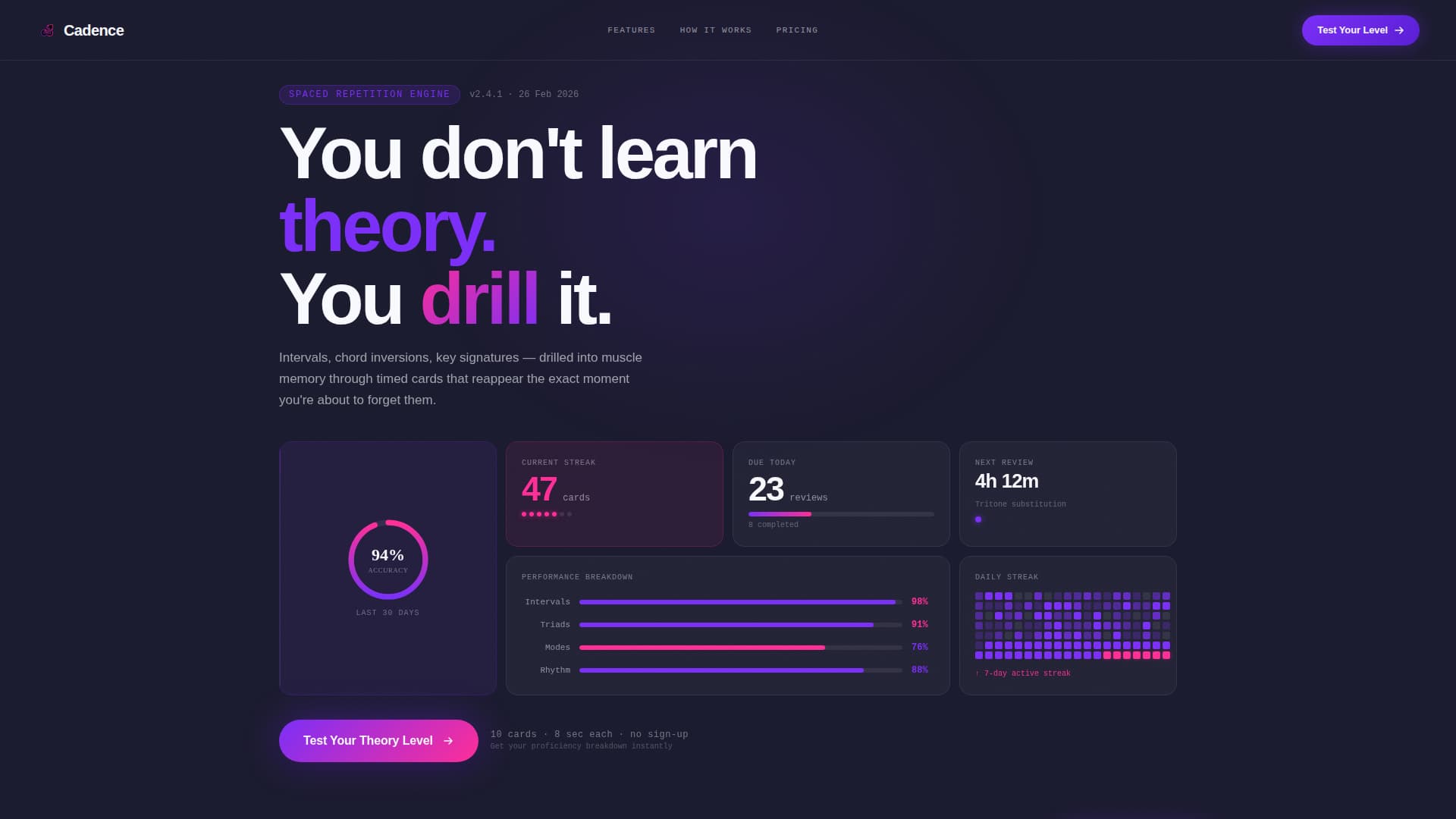 Music Theory Education Reviews Website Template