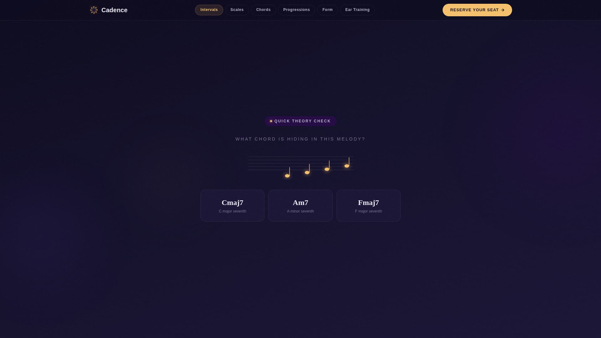 Music Theory Education Specialist Professional Website Template