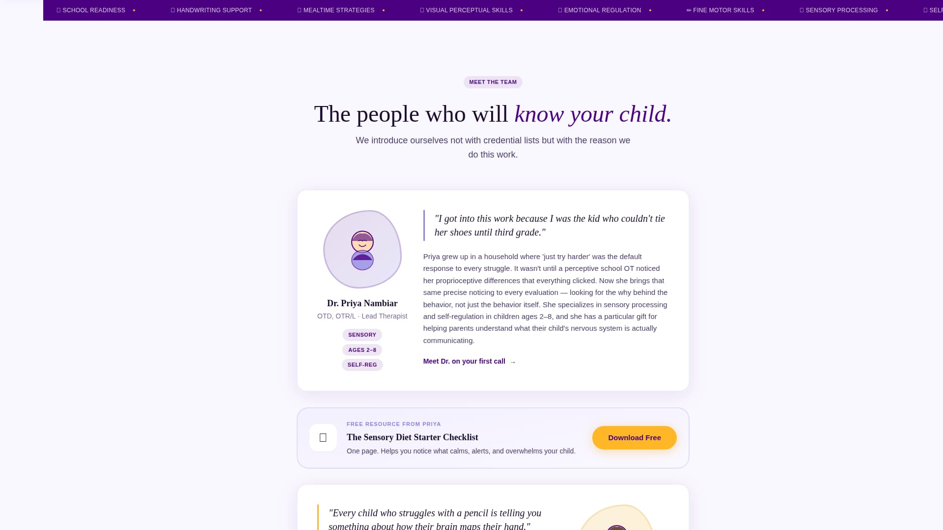 Special Education & Learning Center Professional Website Template
