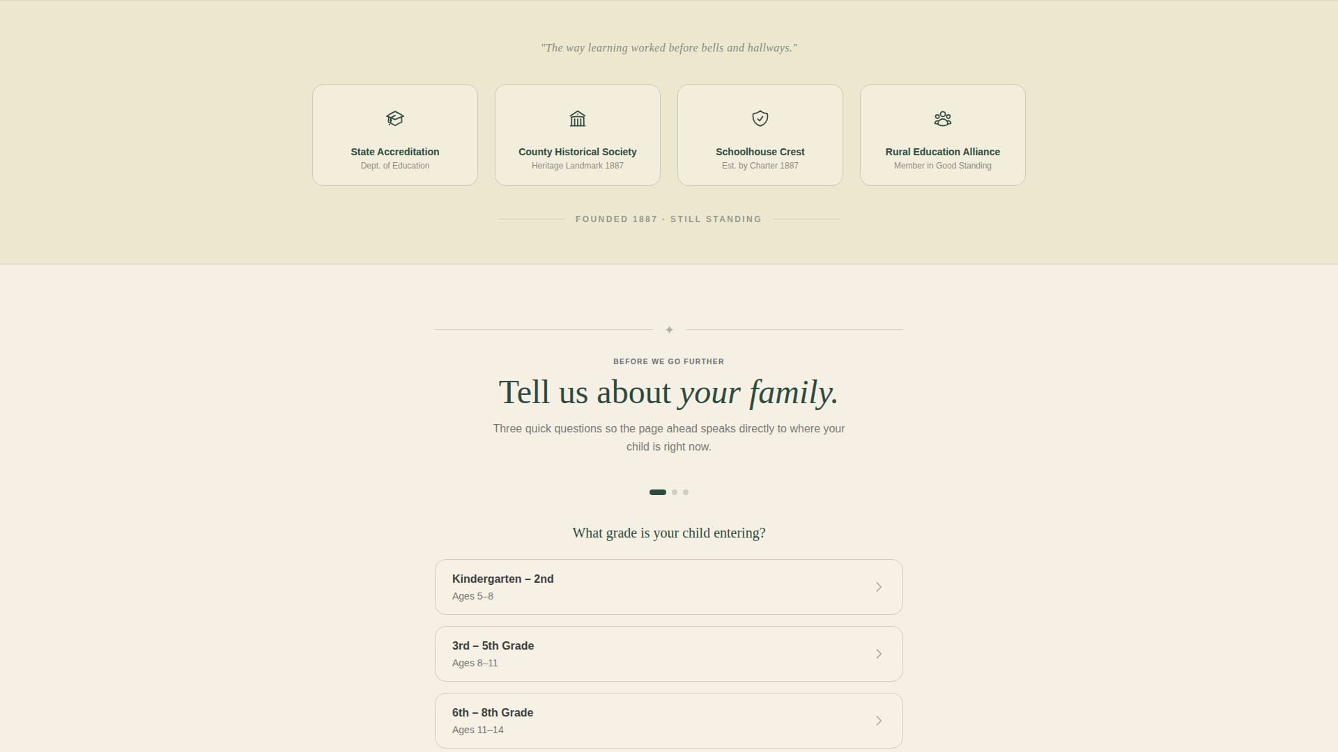 Specialized Certification & Programs Booking Website Template