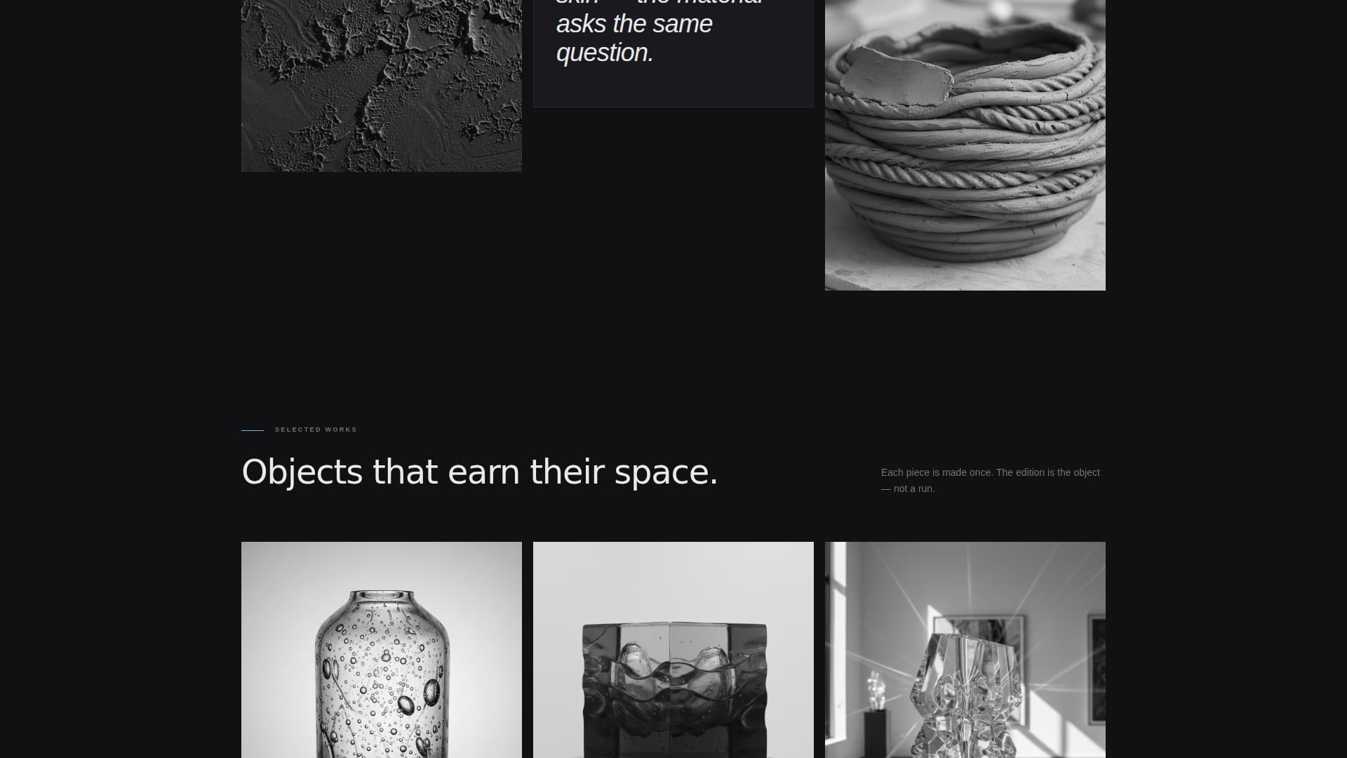 Kiln - Precision Glass Landing Page Template