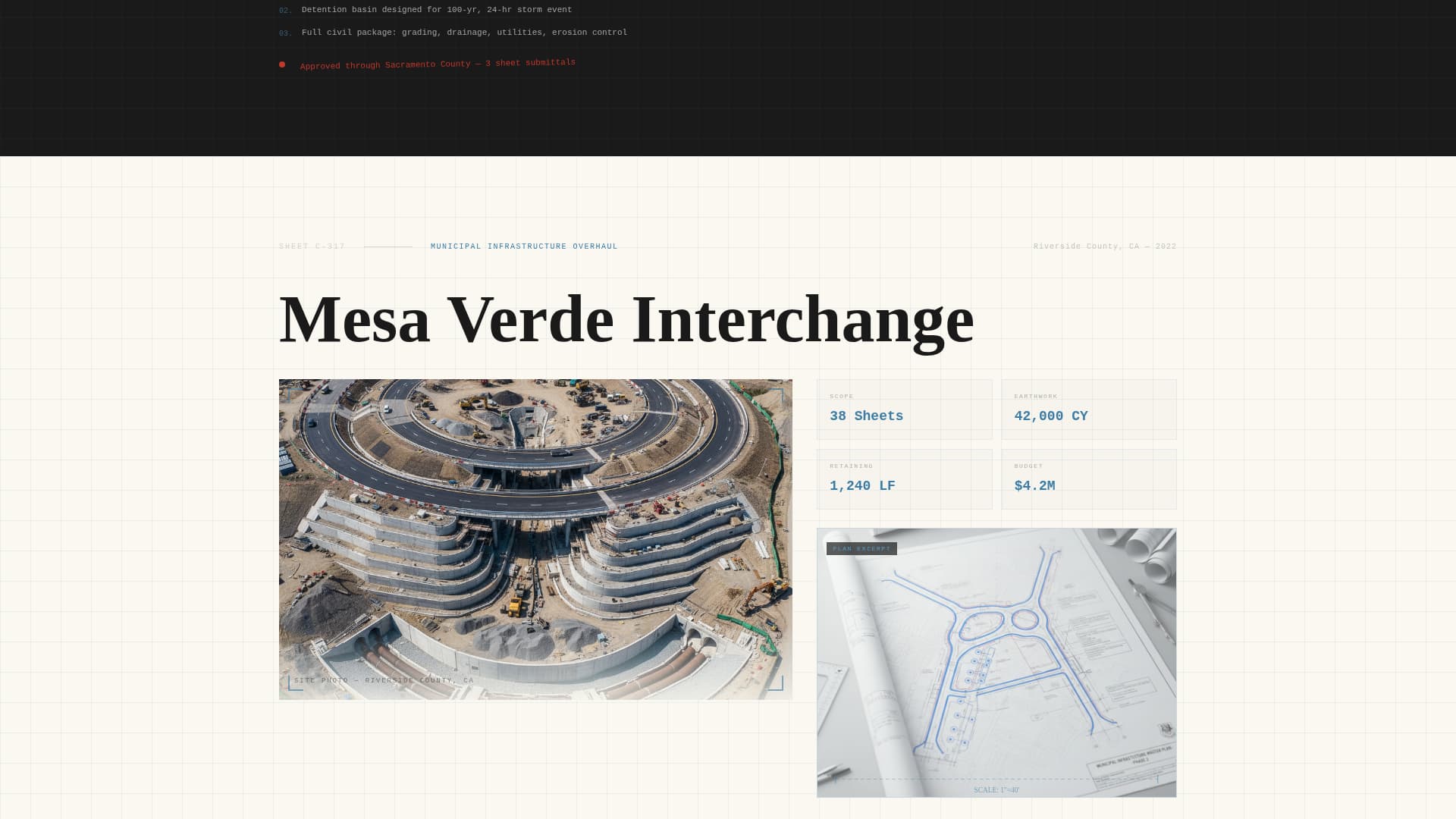 Span - Authoritative Civilengineer Landing Page Template