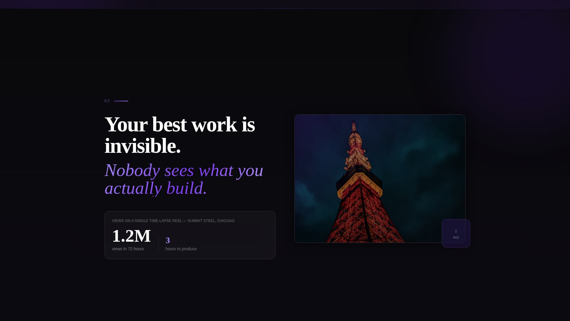 Construction Marketing & Agency Advanced Pre-Launch Website Template