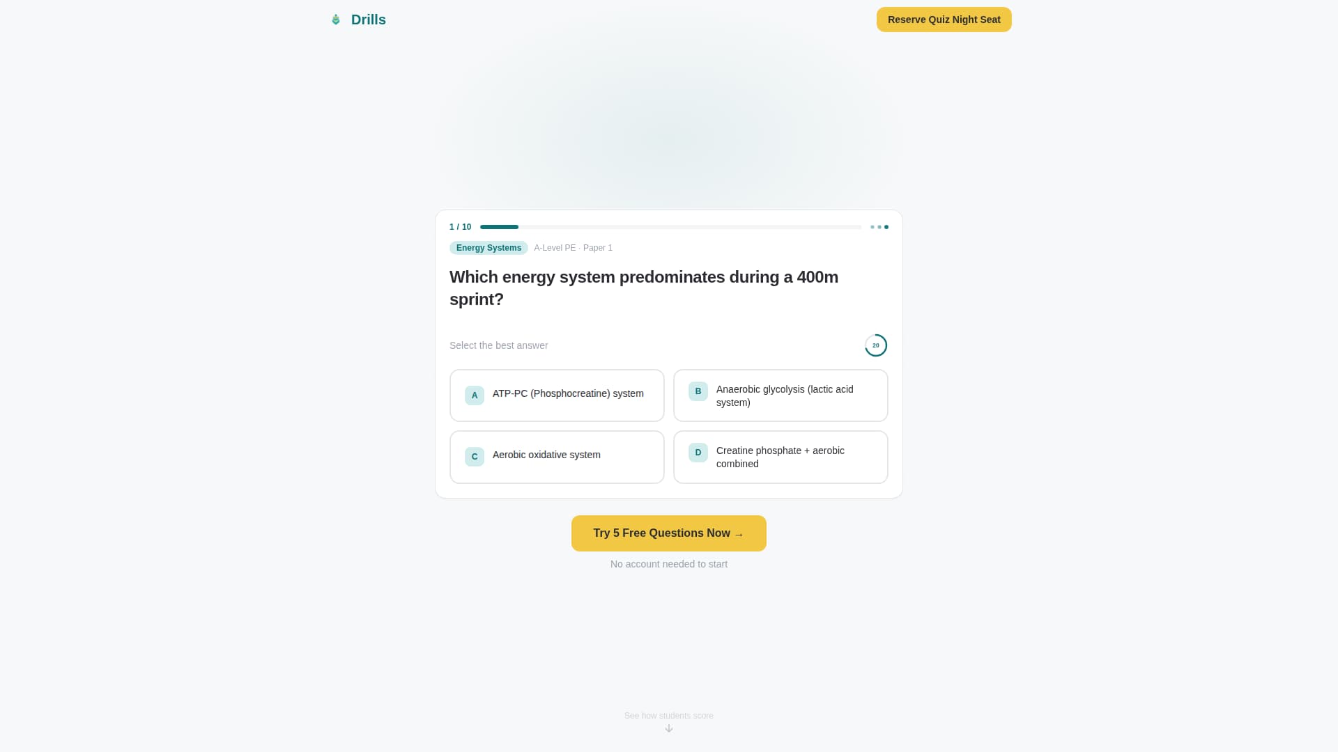 Physical Education Education Portfolio Website Template