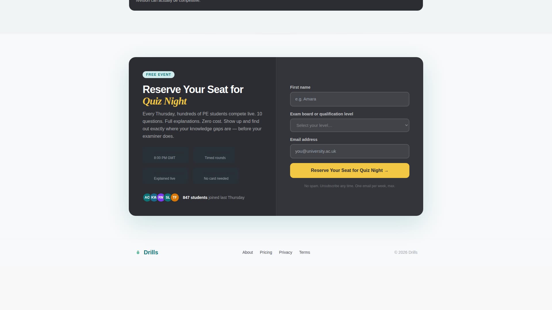 Physical Education Education Portfolio Website Template