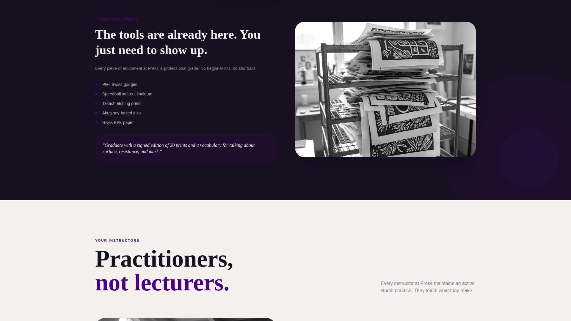 Art & Design School Specialist Professional Website Template