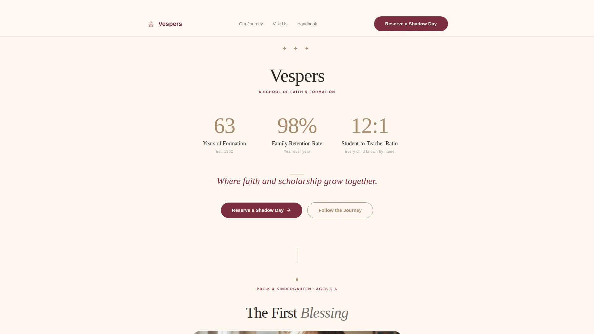 School (K-12) Advanced Professional Website Template