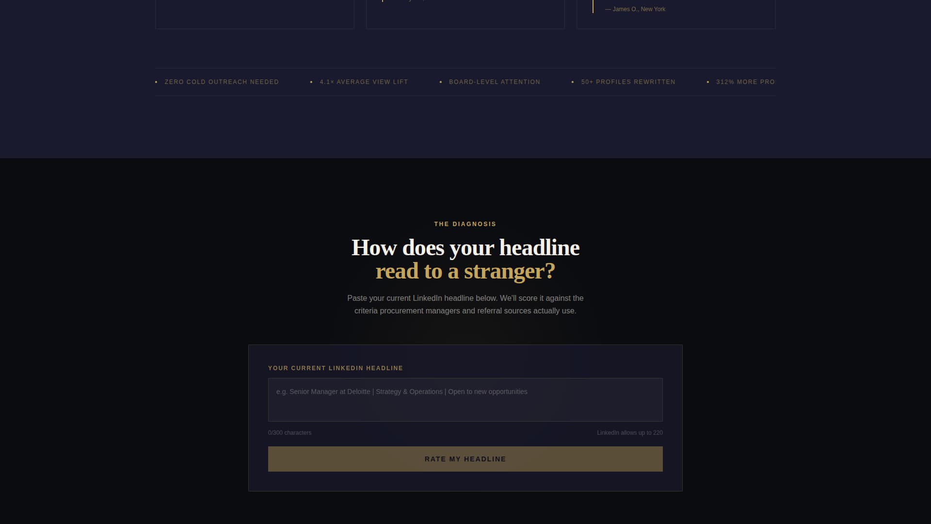 Consultant Career Specialist Portfolio Website Template