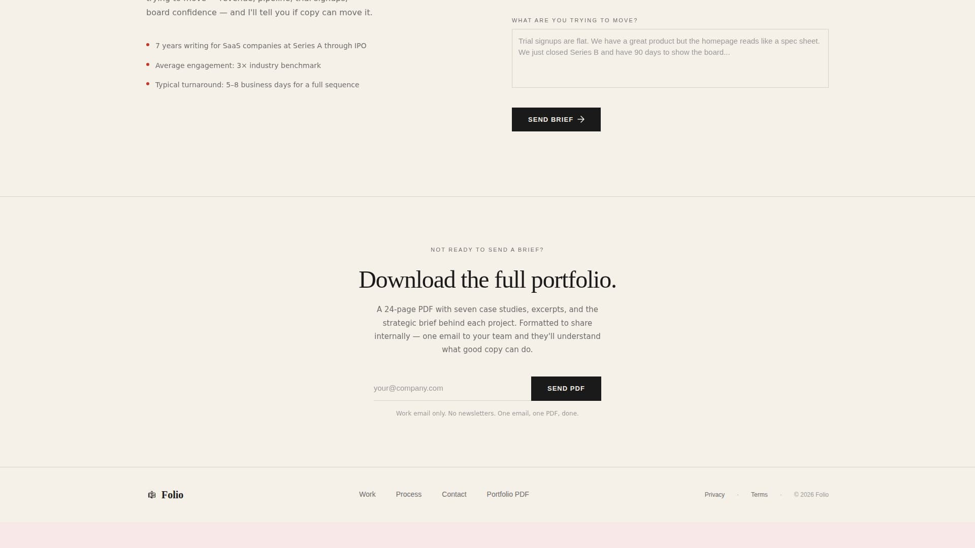 Content Writer Portfolio Complete Portfolio Website Template