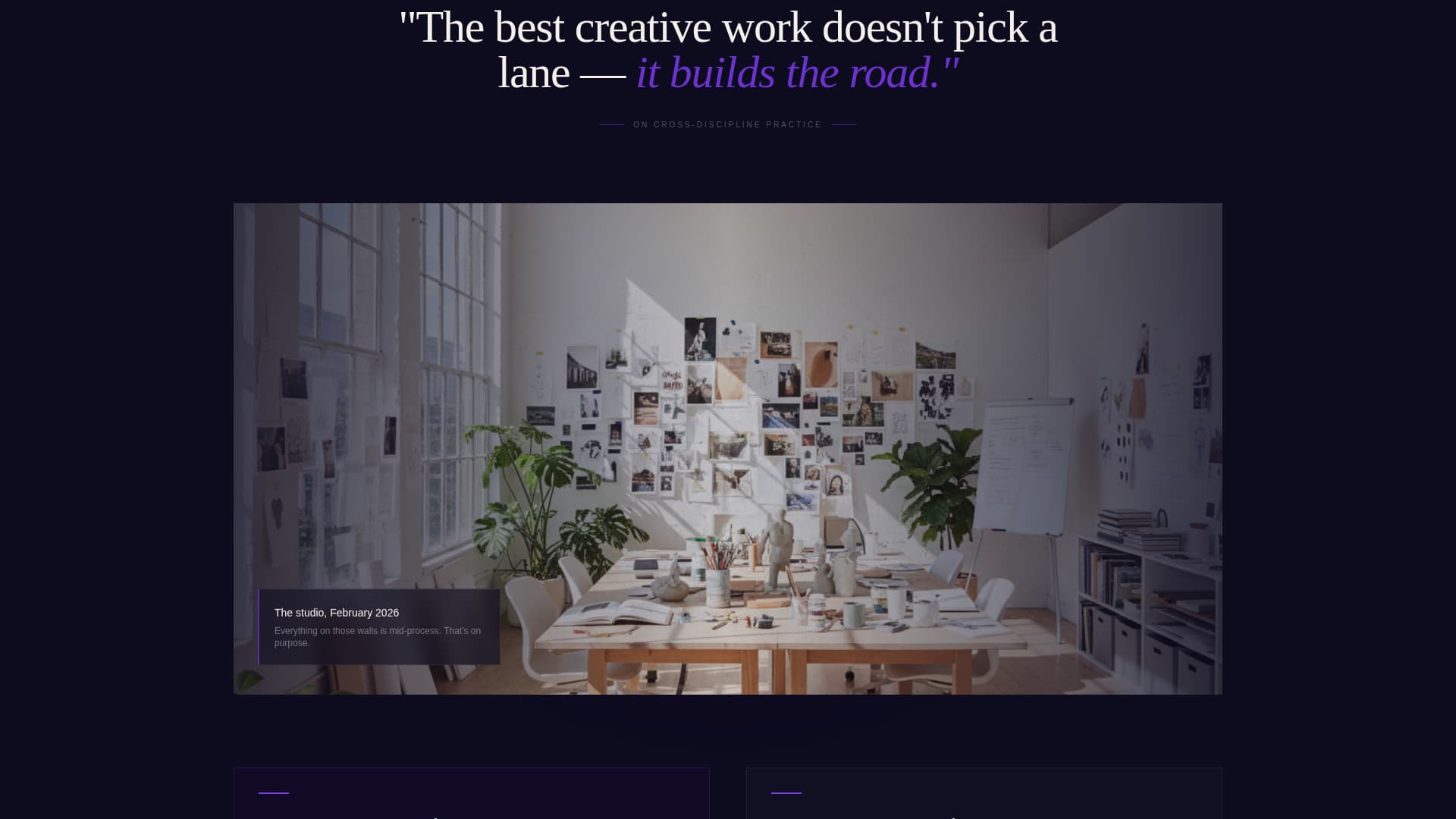 Creative Professional Career Professional Website Template