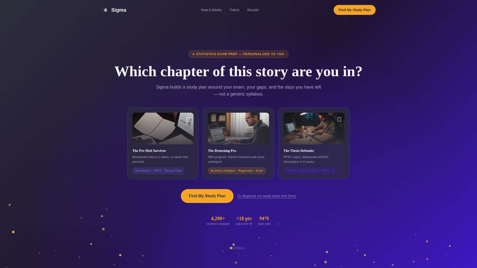 Statistics Education Professional Website Template