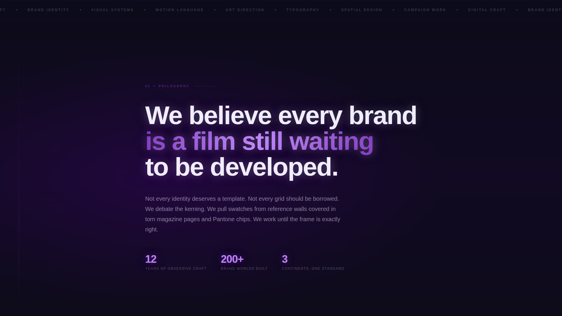 Creative Agency Pre-Launch Website Template