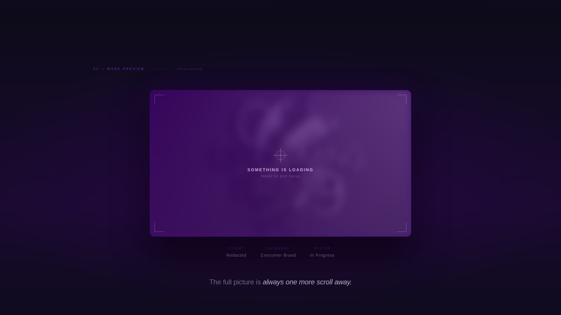 Creative Agency Pre-Launch Website Template