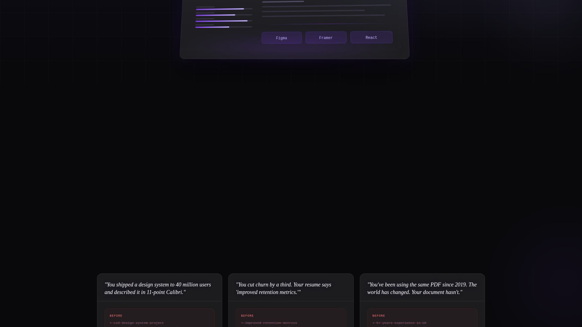 Resume & CV Pre-Launch Website Template